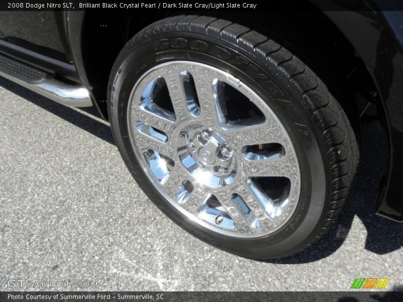Brilliant Black Crystal Pearl / Dark Slate Gray/Light Slate Gray 2008 Dodge Nitro SLT