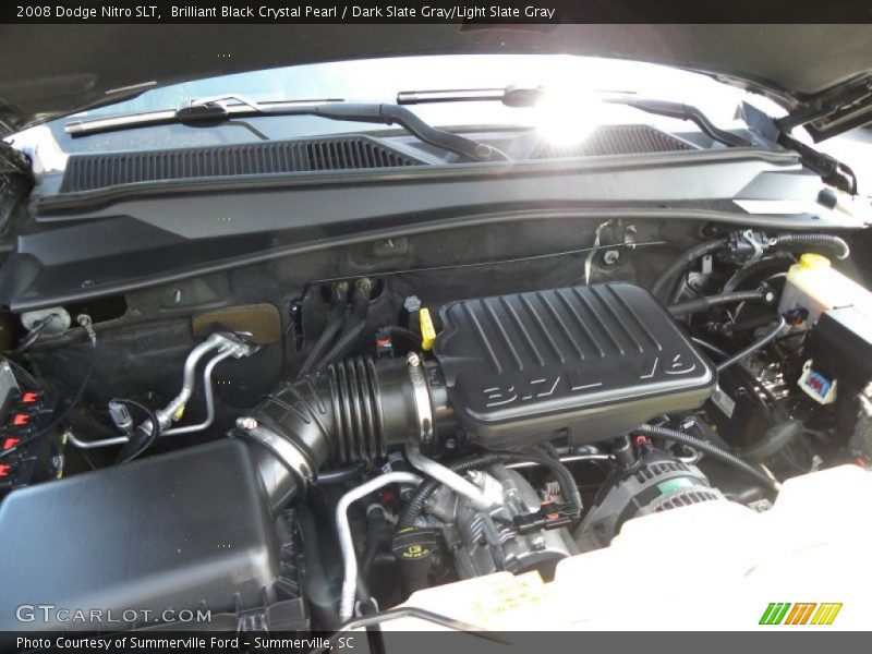 Brilliant Black Crystal Pearl / Dark Slate Gray/Light Slate Gray 2008 Dodge Nitro SLT