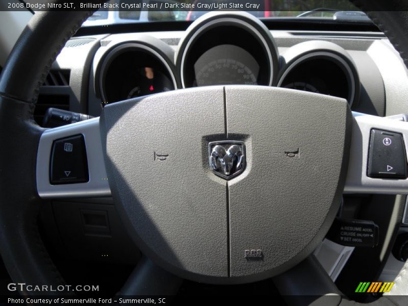 Brilliant Black Crystal Pearl / Dark Slate Gray/Light Slate Gray 2008 Dodge Nitro SLT