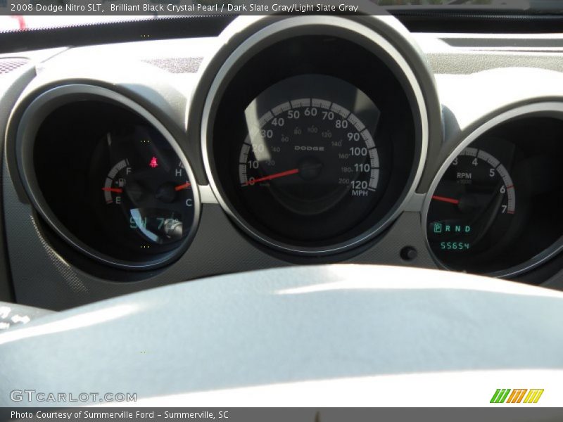 Brilliant Black Crystal Pearl / Dark Slate Gray/Light Slate Gray 2008 Dodge Nitro SLT