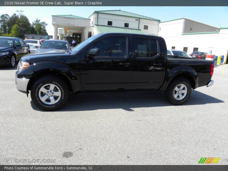 Super Black / Graphite 2010 Nissan Frontier SE Crew Cab