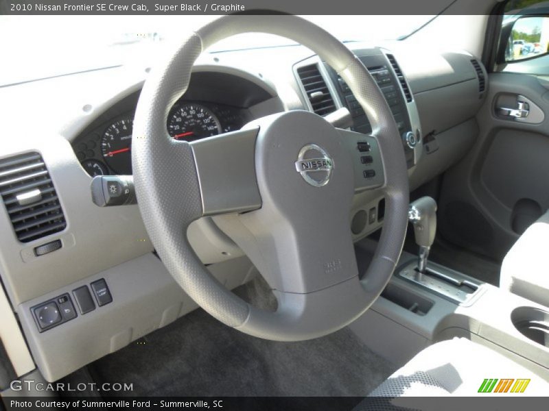 Super Black / Graphite 2010 Nissan Frontier SE Crew Cab