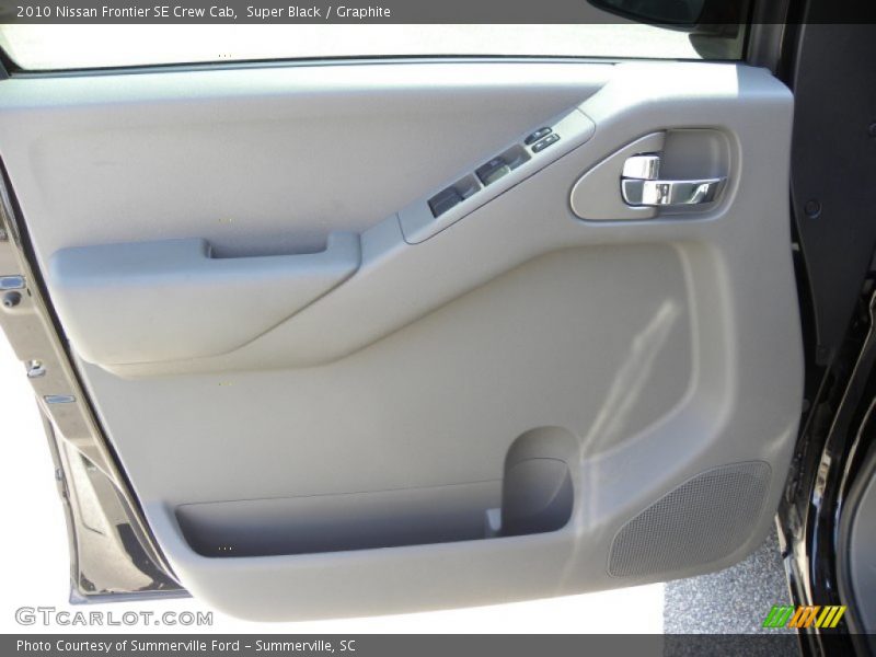 Super Black / Graphite 2010 Nissan Frontier SE Crew Cab