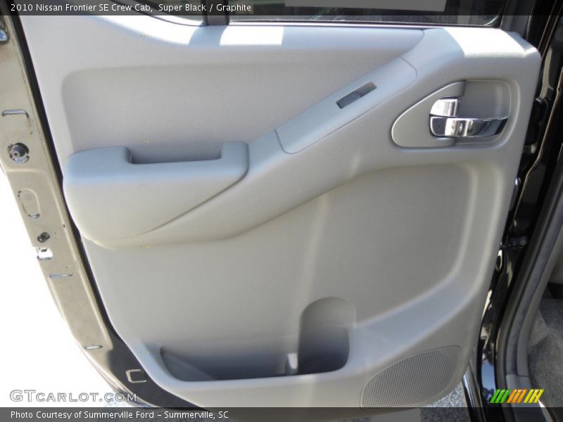 Super Black / Graphite 2010 Nissan Frontier SE Crew Cab