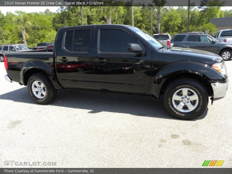 Super Black / Graphite 2010 Nissan Frontier SE Crew Cab