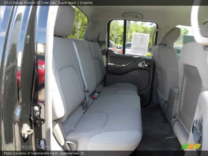 Super Black / Graphite 2010 Nissan Frontier SE Crew Cab