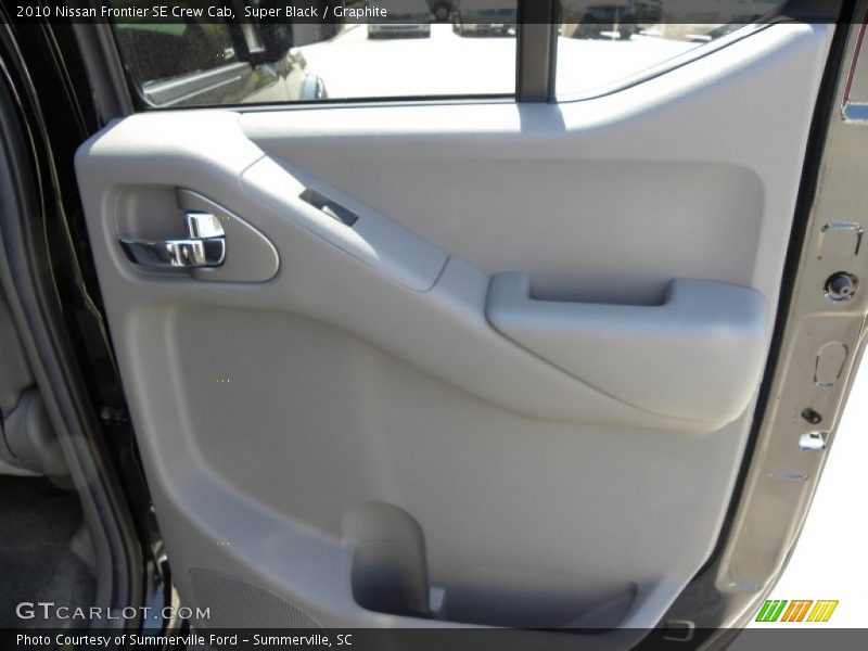 Super Black / Graphite 2010 Nissan Frontier SE Crew Cab