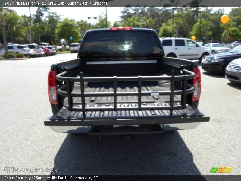 Super Black / Graphite 2010 Nissan Frontier SE Crew Cab