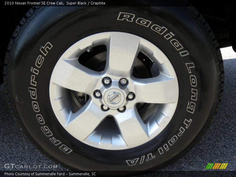 Super Black / Graphite 2010 Nissan Frontier SE Crew Cab