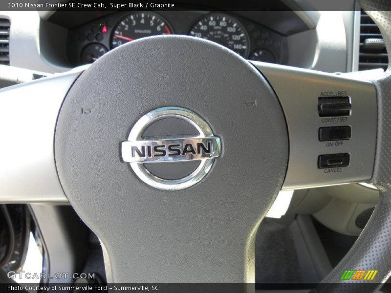 Super Black / Graphite 2010 Nissan Frontier SE Crew Cab