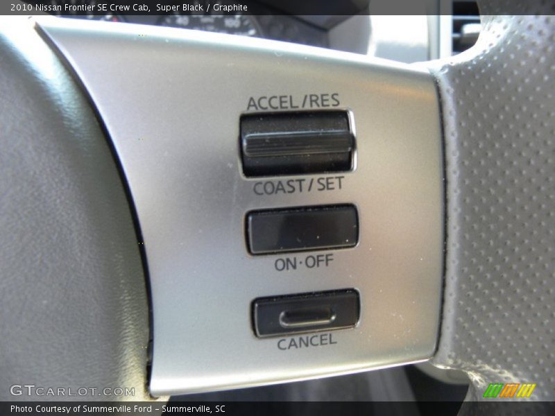 Super Black / Graphite 2010 Nissan Frontier SE Crew Cab