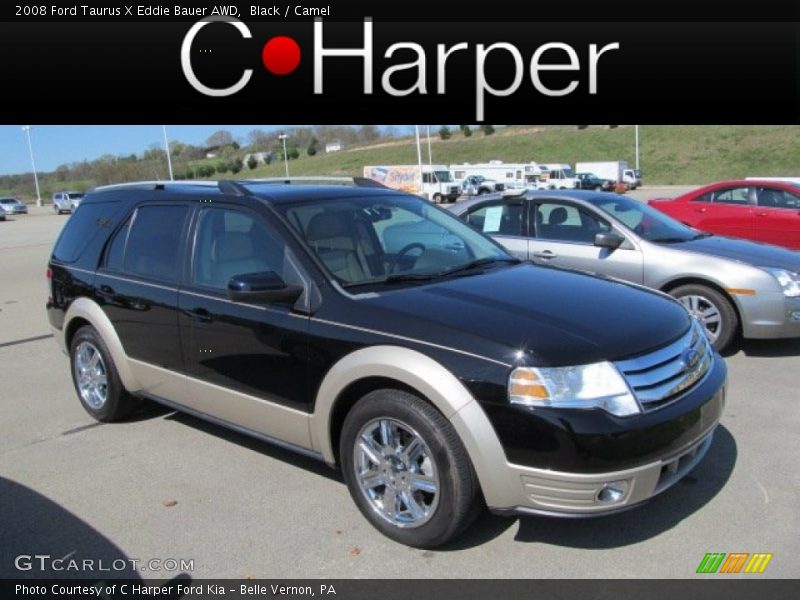 Black / Camel 2008 Ford Taurus X Eddie Bauer AWD