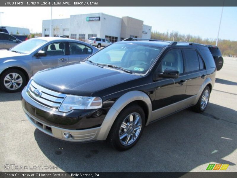 Black / Camel 2008 Ford Taurus X Eddie Bauer AWD
