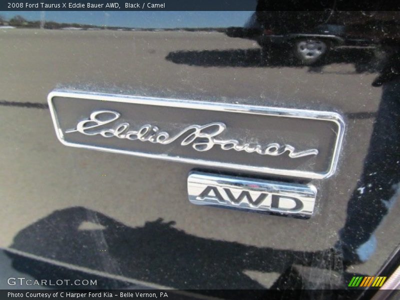 Black / Camel 2008 Ford Taurus X Eddie Bauer AWD