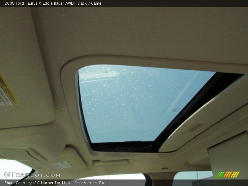 Black / Camel 2008 Ford Taurus X Eddie Bauer AWD