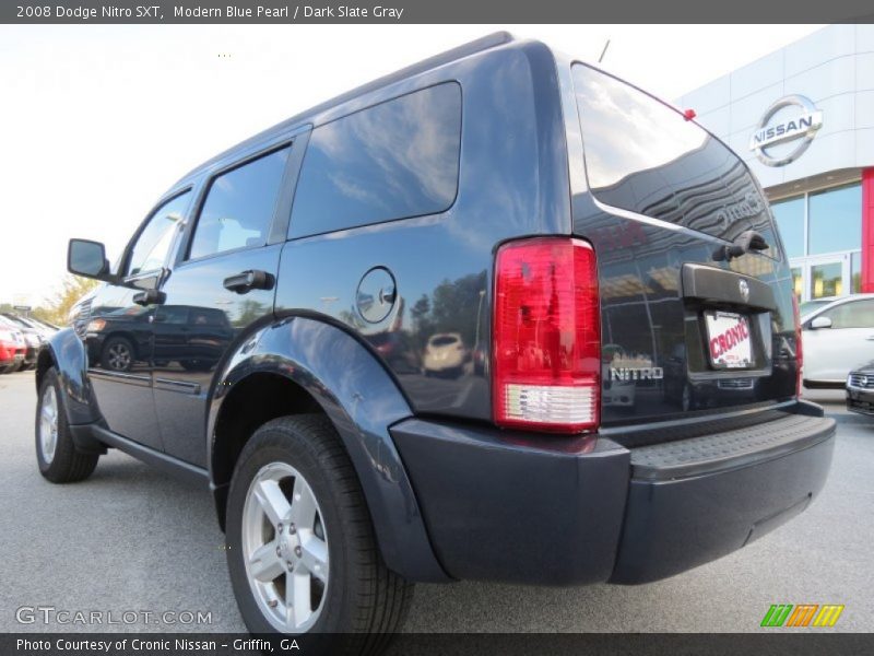 Modern Blue Pearl / Dark Slate Gray 2008 Dodge Nitro SXT