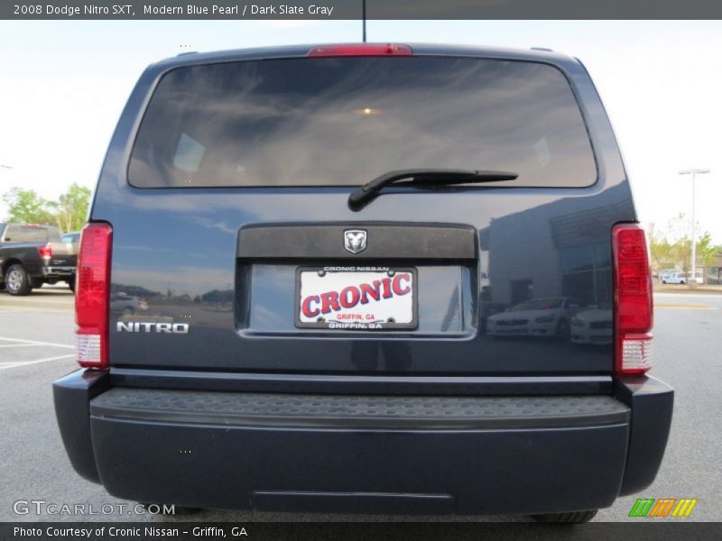 Modern Blue Pearl / Dark Slate Gray 2008 Dodge Nitro SXT