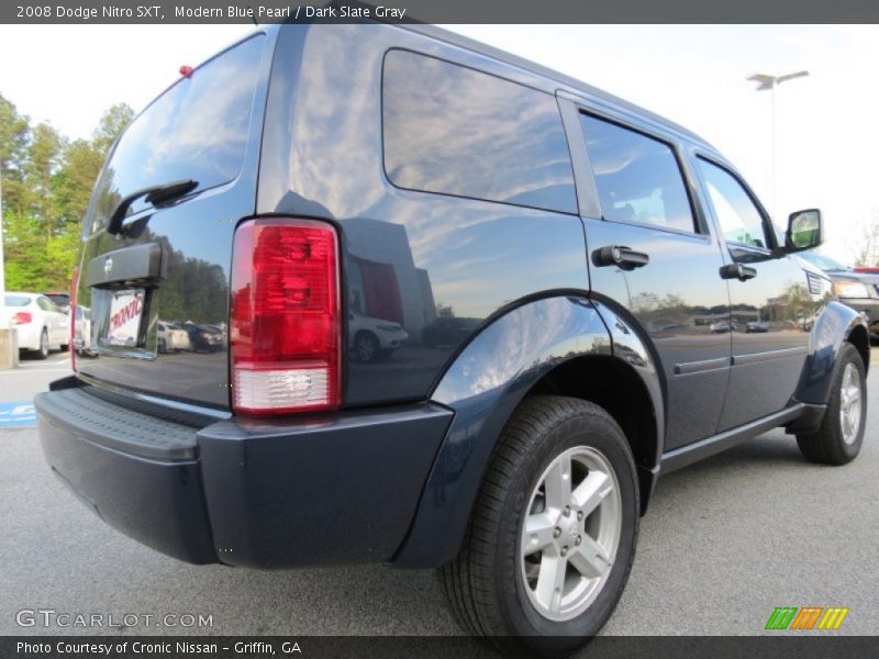 Modern Blue Pearl / Dark Slate Gray 2008 Dodge Nitro SXT