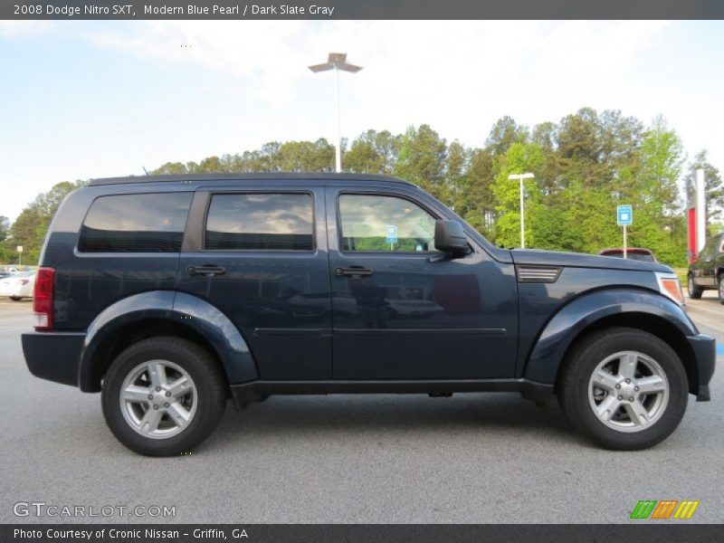 Modern Blue Pearl / Dark Slate Gray 2008 Dodge Nitro SXT
