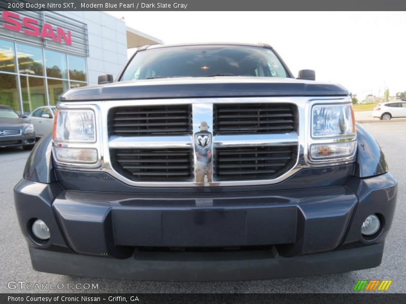 Modern Blue Pearl / Dark Slate Gray 2008 Dodge Nitro SXT