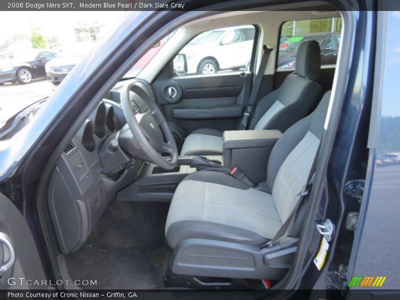 Modern Blue Pearl / Dark Slate Gray 2008 Dodge Nitro SXT