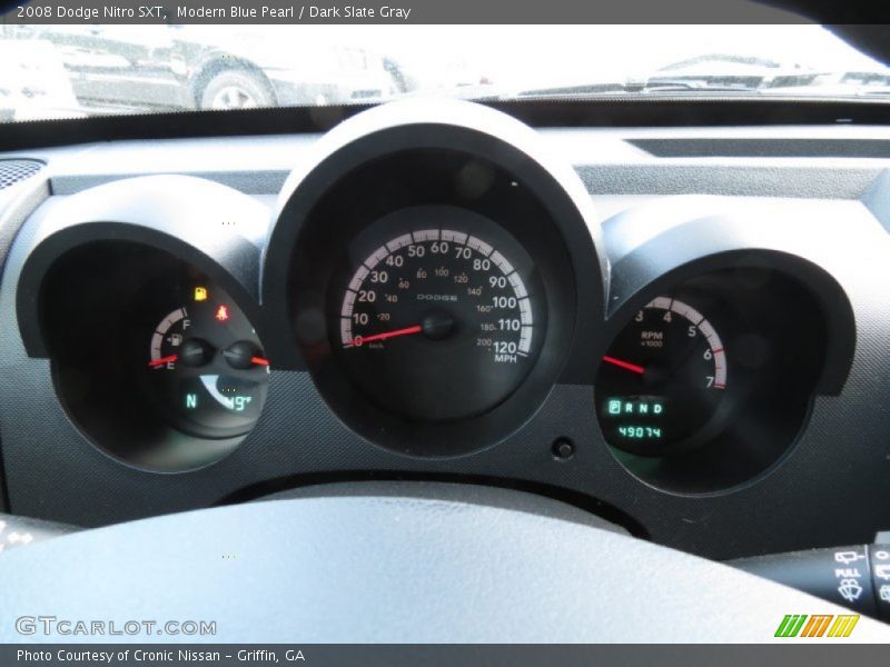Modern Blue Pearl / Dark Slate Gray 2008 Dodge Nitro SXT