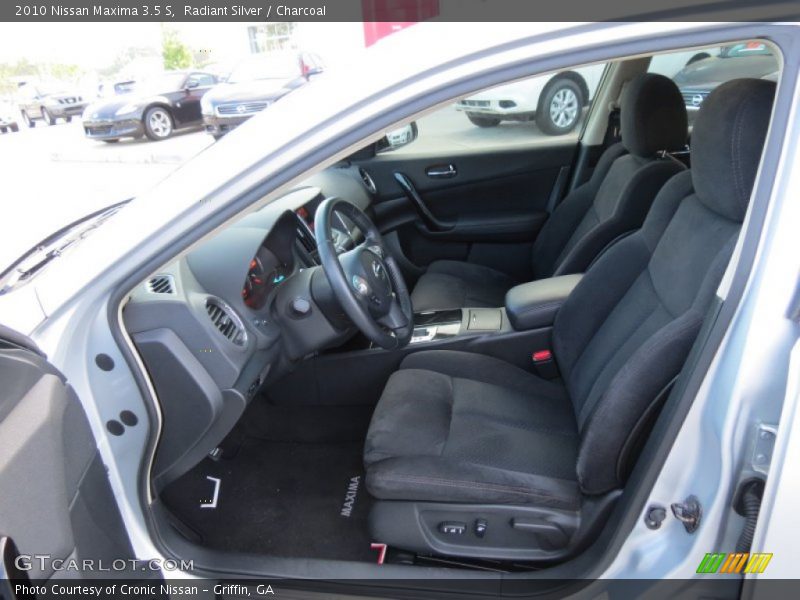 Radiant Silver / Charcoal 2010 Nissan Maxima 3.5 S