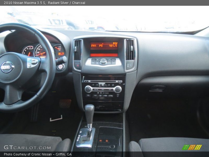 Radiant Silver / Charcoal 2010 Nissan Maxima 3.5 S