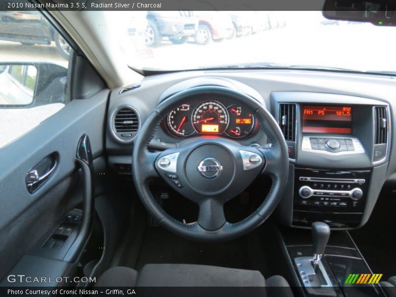 Radiant Silver / Charcoal 2010 Nissan Maxima 3.5 S