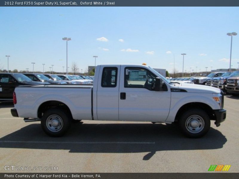 Oxford White / Steel 2012 Ford F350 Super Duty XL SuperCab