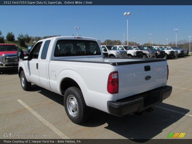 Oxford White / Steel 2012 Ford F350 Super Duty XL SuperCab