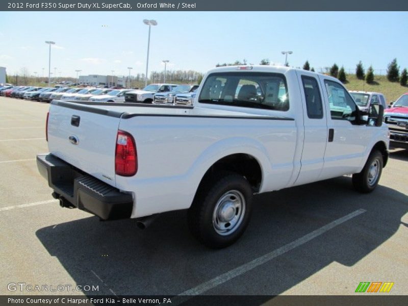 Oxford White / Steel 2012 Ford F350 Super Duty XL SuperCab