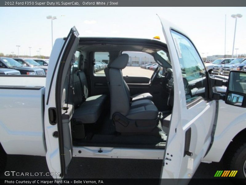 Oxford White / Steel 2012 Ford F350 Super Duty XL SuperCab