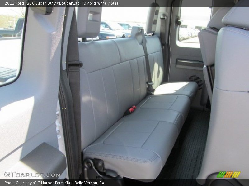 Oxford White / Steel 2012 Ford F350 Super Duty XL SuperCab