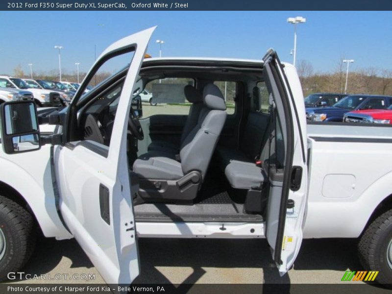Oxford White / Steel 2012 Ford F350 Super Duty XL SuperCab