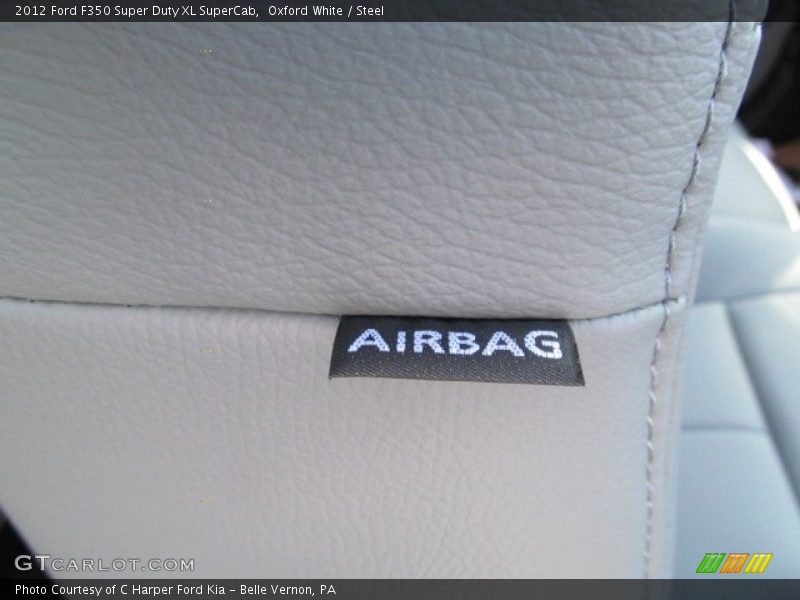 Oxford White / Steel 2012 Ford F350 Super Duty XL SuperCab