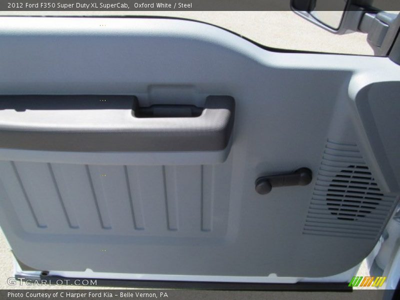 Oxford White / Steel 2012 Ford F350 Super Duty XL SuperCab