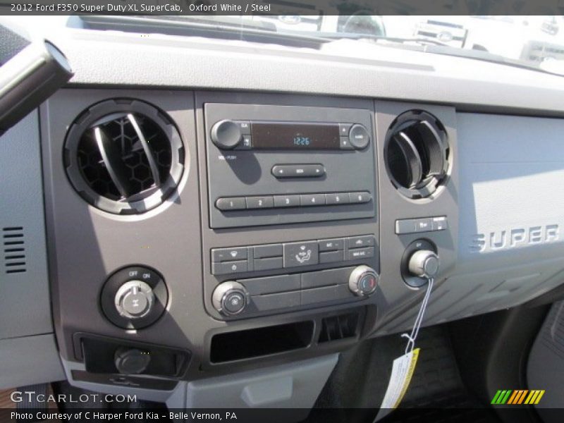 Controls of 2012 F350 Super Duty XL SuperCab