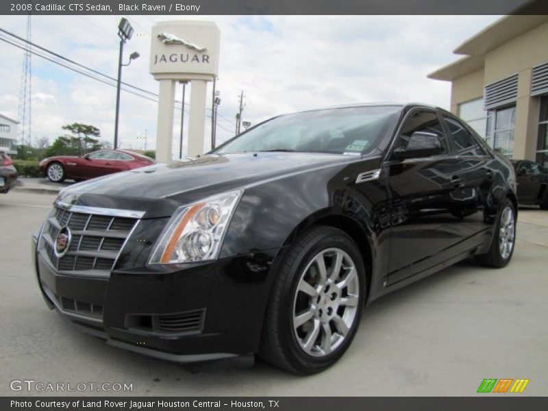 Black Raven / Ebony 2008 Cadillac CTS Sedan