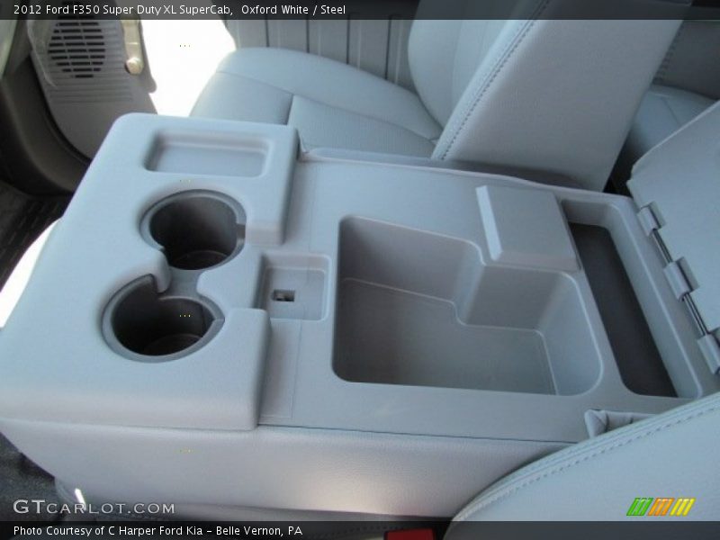 Oxford White / Steel 2012 Ford F350 Super Duty XL SuperCab