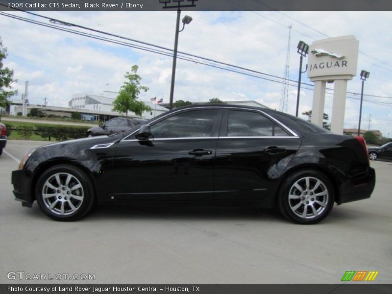 Black Raven / Ebony 2008 Cadillac CTS Sedan