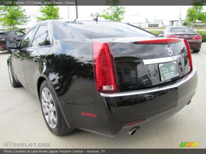 Black Raven / Ebony 2008 Cadillac CTS Sedan