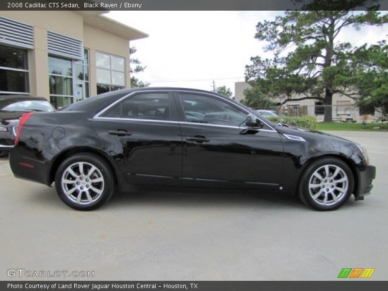 Black Raven / Ebony 2008 Cadillac CTS Sedan