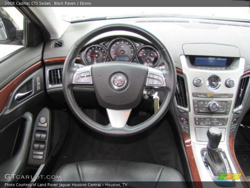 Black Raven / Ebony 2008 Cadillac CTS Sedan