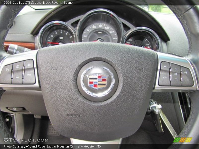Black Raven / Ebony 2008 Cadillac CTS Sedan