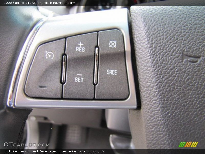 Black Raven / Ebony 2008 Cadillac CTS Sedan