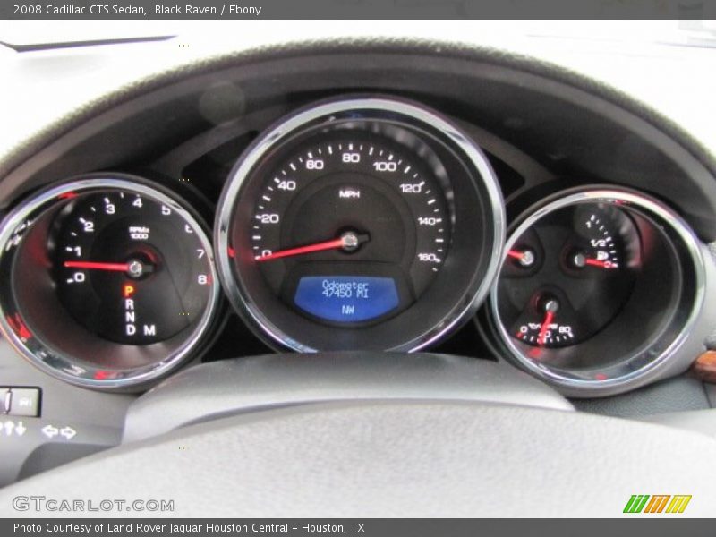 Black Raven / Ebony 2008 Cadillac CTS Sedan