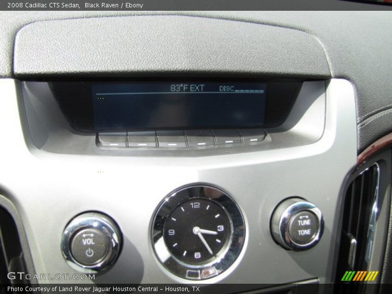 Black Raven / Ebony 2008 Cadillac CTS Sedan
