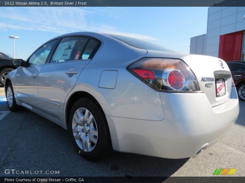 Brilliant Silver / Frost 2012 Nissan Altima 2.5