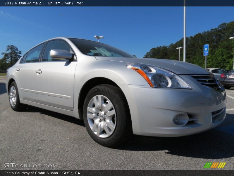 Brilliant Silver / Frost 2012 Nissan Altima 2.5